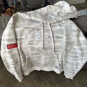 ASRV technical sportswear hoodie
light gray camo